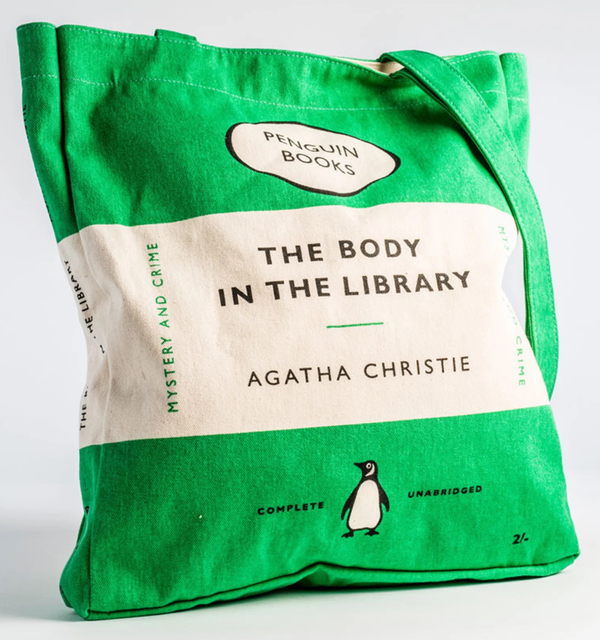  «Экосумка Penguin Agatha Christie The Body in the Library (5060312813120)», бренда Penguin - фото №1