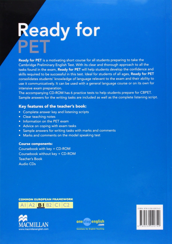 [object Object] «Ready for Pet. Teacher's Book», автор Ник Кенни - фото №2 - миниатюра