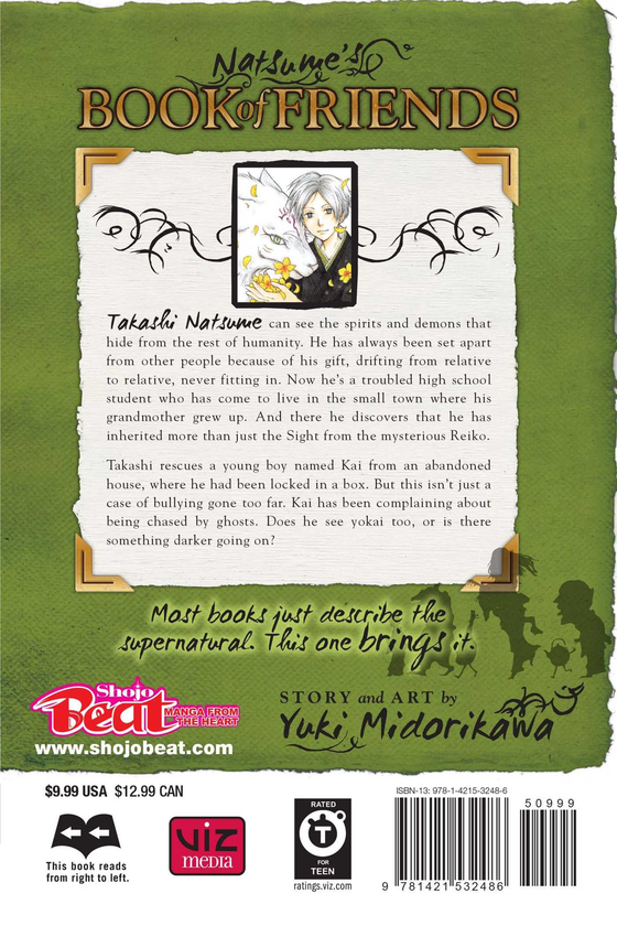 Паперова книга «Natsume’s Book of Friends. Volume 6», автор Юкі Мідорікава - фото №1