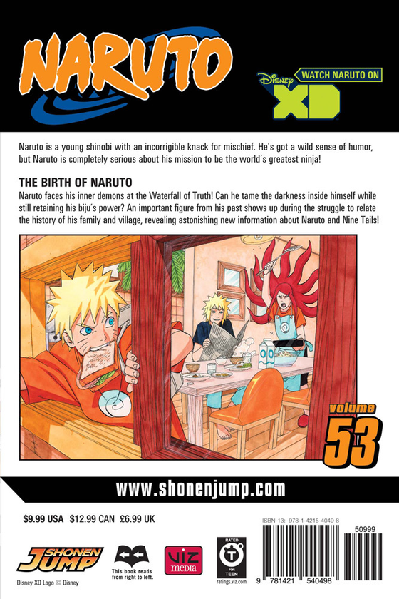 Паперова книга «Naruto. Volume 53», автор Масаси Кісімото - фото №1
