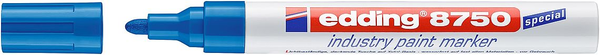  «Маркер Edding Industry Paint e-8750 синій (e-8750/03)», бренду Edding - фото №1