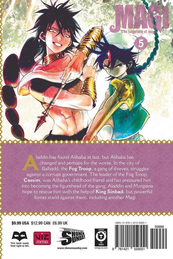 Бумажная книга «Magi. Volume 5», автор Синобу Отака - фото №1