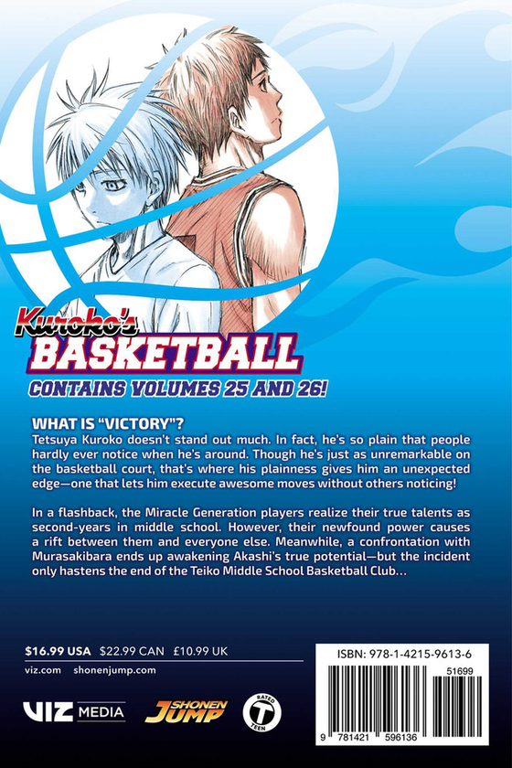 Бумажная книга «Kuroko's Basketball. 2 in 1 Edition. Volume 13», автор Тадатоси Фудзимаки - фото №1