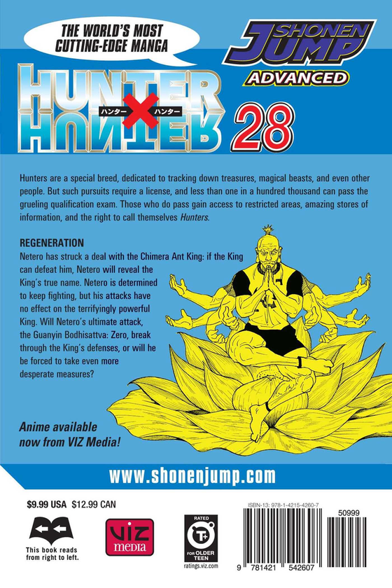 Бумажная книга «Hunter x Hunter. Volume 28», автор Ёсихиро Тогаси - фото №1