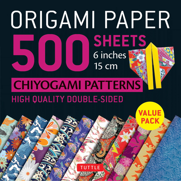 Бумажная книга «Origami Paper. 500 sheets. Chiyogami Patterns. 15 cm» - фото №1