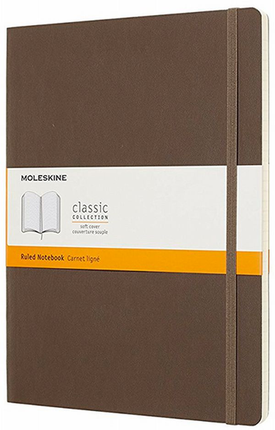  «Блокнот Moleskine Classic большой линия коричневый (QP621P14)», бренда Moleskine - фото №1