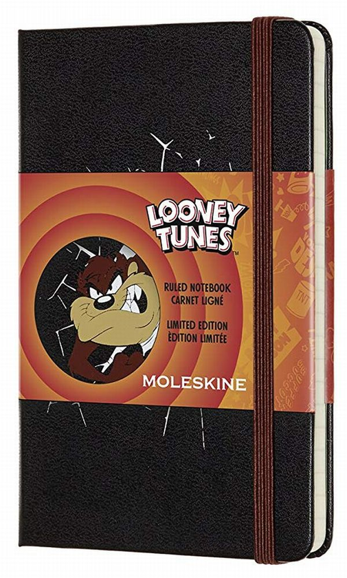  «Карманная записная книга Moleskine Looney Tunes в линию Тасманский дьявол (LELTMM710TZ)», бренда Moleskine - фото №1