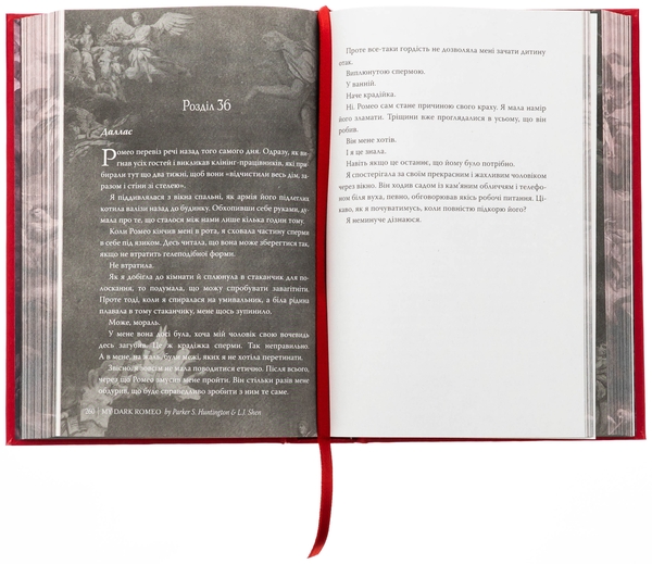 Паперова книга «Мій темний Ромео», авторів Паркер С. Гантінгтон, Л. Дж. Шен - фото №1