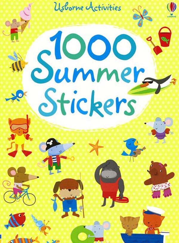 [object Object] «1000 Summer Stickers», автор Фиона Уотт - фото №1