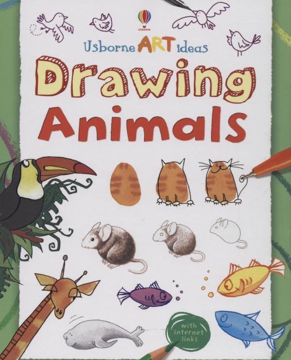 [object Object] «Usborne Art Ideas. Drawing Animals», автор Анна Милборн - фото №1