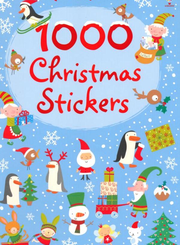 [object Object] «1000 Christmas Stickers », автор Фіона Вотт - фото №1
