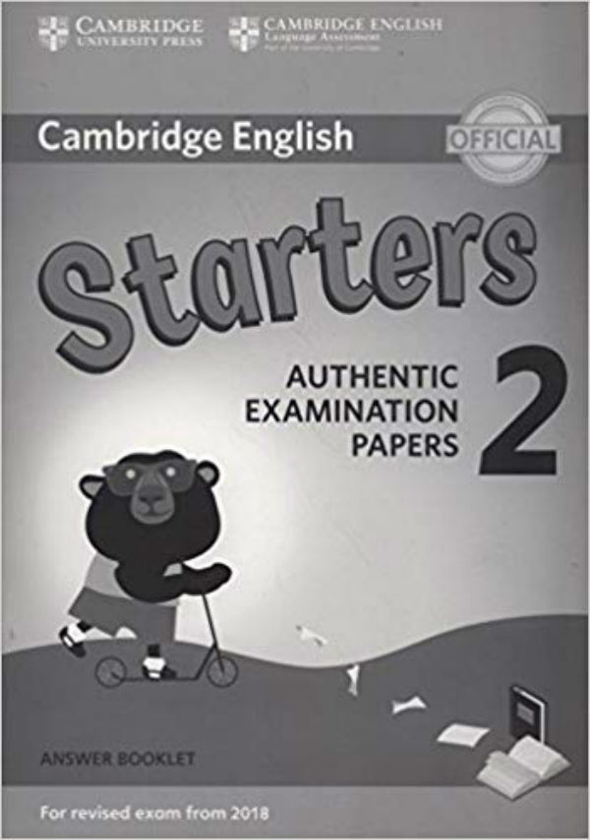 Паперова книга «Cambridge English Starters 2 for Revised Exam from 2018 Answer Booklet» - фото №1