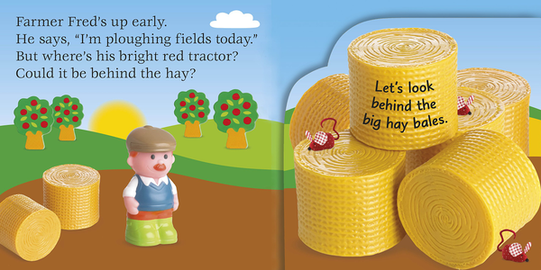 Бумажная книга «Pop-Up Peekaboo! Tractor» - фото №1