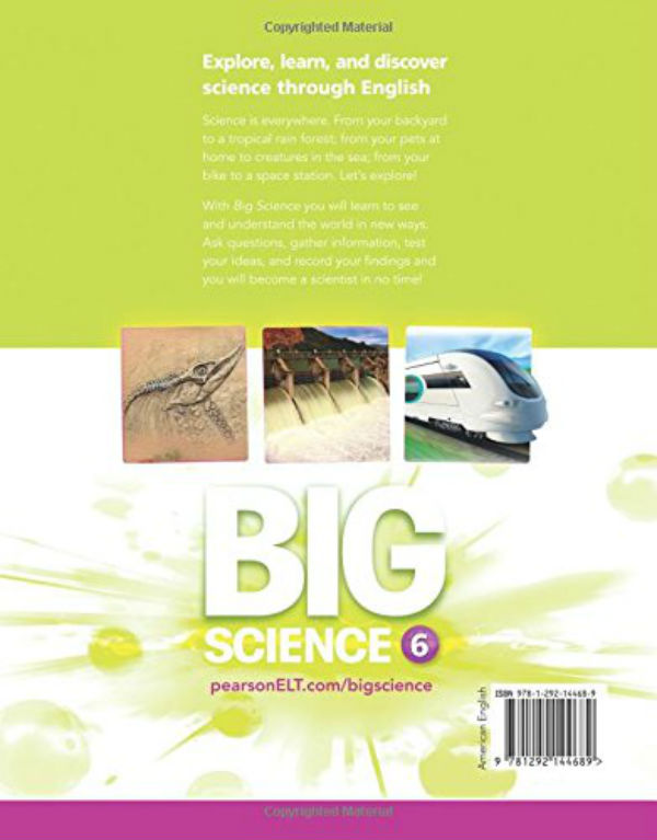 Бумажная книга «Big Science 6 Workbook» - фото №1