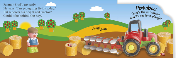 Бумажная книга «Pop-Up Peekaboo! Tractor» - фото №1