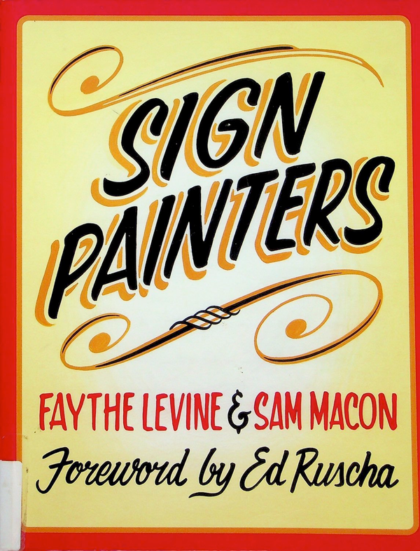 Паперова книга «Sign Painters», автор Гленна Адамсона - фото №1