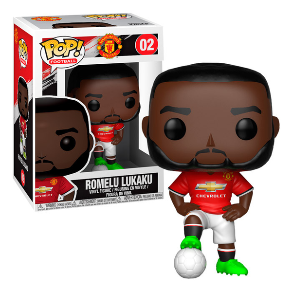 «Коллекционная фигурка Funko Pop! Pop Football Манчестер Юнайтед Ромелу Лукаку (FK29223)», бренда Funko Pop - фото №1
