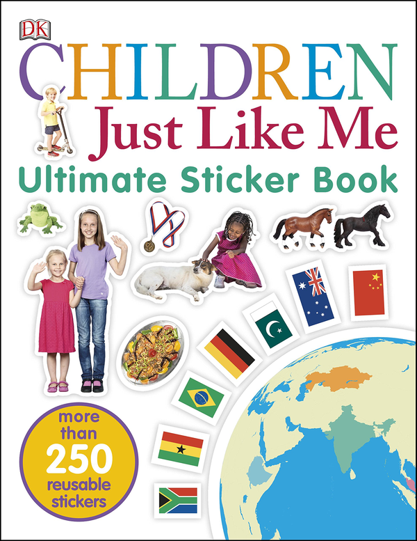 Бумажная книга «Children Just Like Me Sticker Book» - фото №1