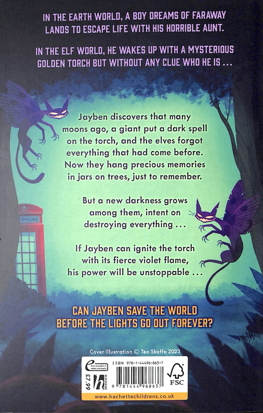 Бумажная книга «Jayben and the Golden Torch», автор Томас Лидс - фото №1