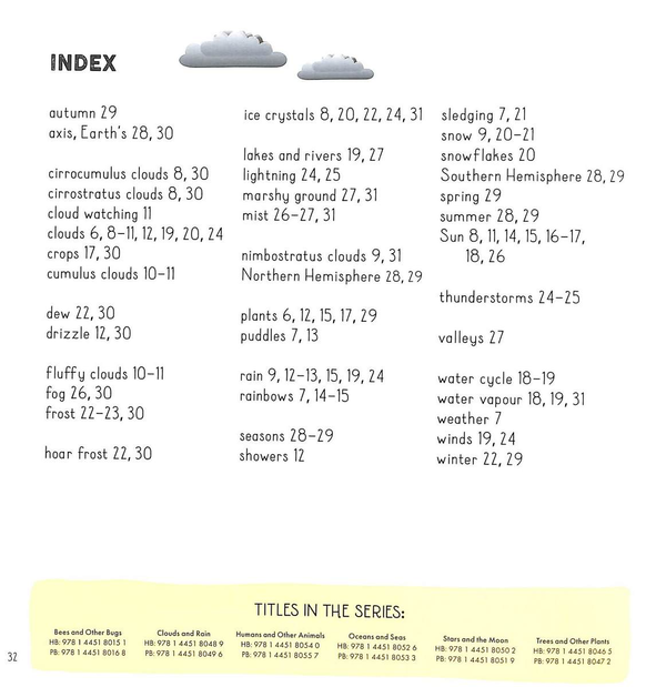 Паперова книга «I'm Glad There Are: Clouds and Rain», автор Трейсі Тьорнер - фото №1