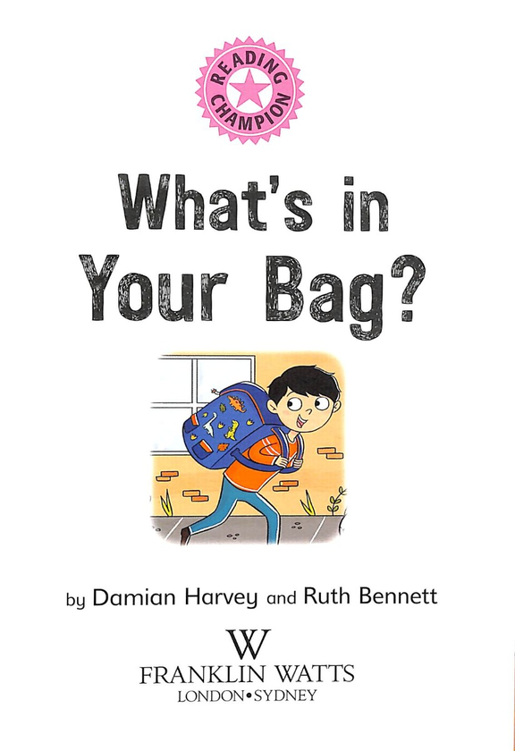 [object Object] «Reading Champion: What's in Your Bag?», автор Деміан Харві - фото №3 - мініатюра
