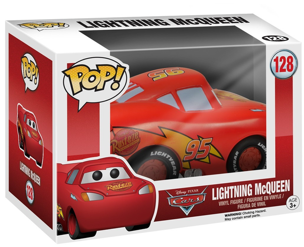 «Коллекционная фигурка Funko Pop! Pop Disney Cars Lightning McQueen (FK4237)», бренда Funko Pop - фото №1