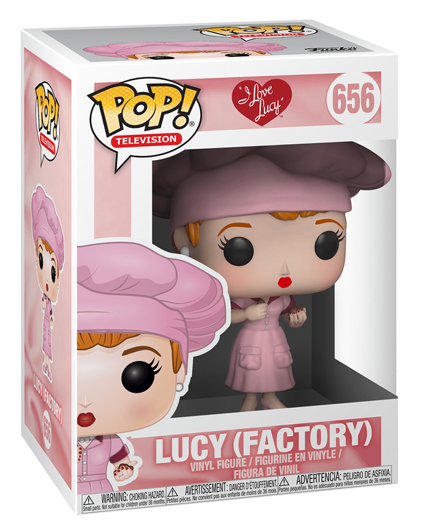  «Колекційна фігурка Funko Pop! Pop TV I Love Lucy Factory Lucy (FK32973)», бренду Funko Pop - фото №1