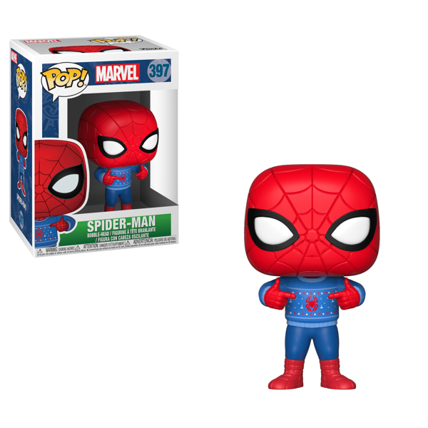  «Коллекционная фигурка Funko Pop! Pop movies Marvel Человек Паук (FK33983)», бренда Funko Pop - фото №1