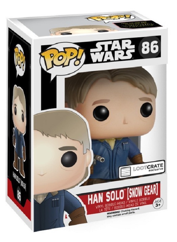  «Колекційна фігурка Funko Pop! Pop movies Star Wars The Force Awakens Хан Соло (FK6562)», brand Funko Pop / Funko Pop /  - фото №1