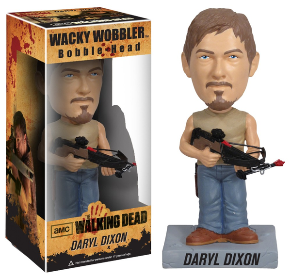  «Коллекционная фигурка Funko Pop! Wacky Wobbler The Walking Dead Daryl (FK3036)», бренда Funko Pop - фото №1