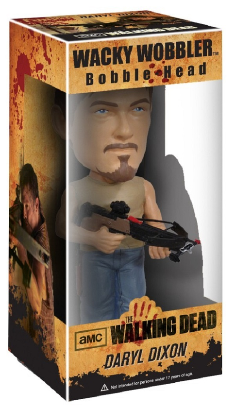  «Коллекционная фигурка Funko Pop! Wacky Wobbler The Walking Dead Daryl (FK3036)», бренда Funko Pop - фото №1