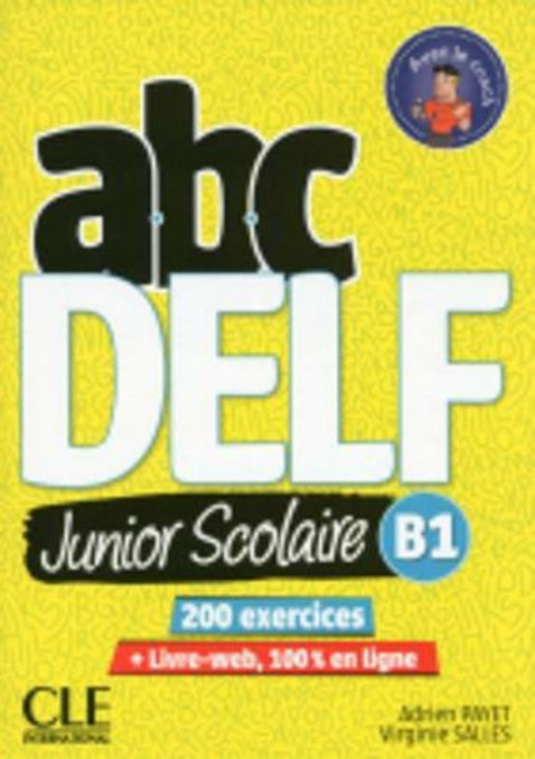 Паперова книга « ABC DELF Junior: Livre de l'eleve B1 + DVD + Livre-web», авторів Жан-Чарльз Шенкер, Роман Расін - фото №1