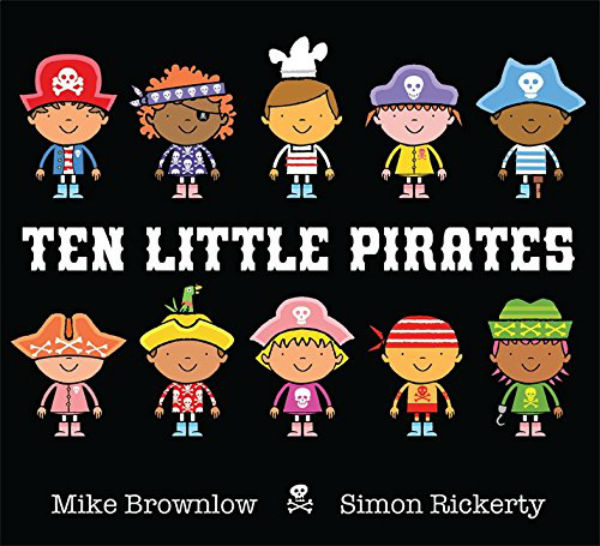 Бумажная книга «Ten Little Pirates», автор Майк Браунлоу - фото №1