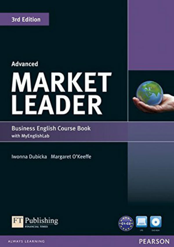 [object Object] «Market Leader (3rd Edition) Advanced Coursebook with DVD-ROM and MyLab Access Code», авторів Девід Коттон, Саймон Кент, Девід Фалви - фото №1