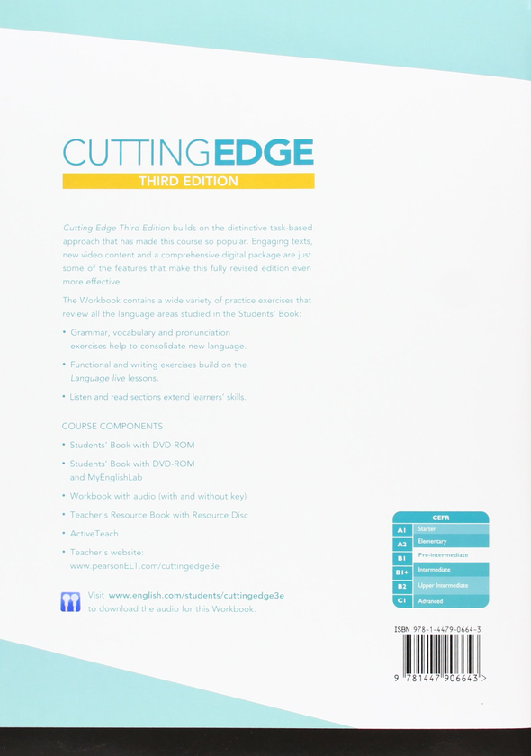 [object Object] «Cutting Edge (3rd Edition) Pre-Intermediate Workbook without Key with Audio Download», авторів Пітер Мур, Сара Каннінгем, Ентоні Косгроув - фото №2 - мініатюра