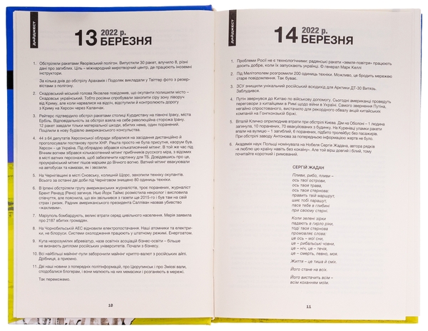 Бумажная книга «Дайджести Лютої війни. 2022», автор Антон Санченко - фото №1