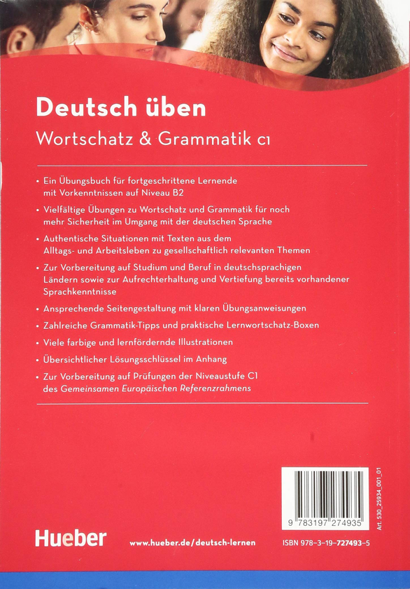Бумажная книга «Deutsch üben - Wortschatz & Grammatik C1: Buch», авторов Марион Техмер, Аннели Биллина, Сюзанна Гейгер - фото №1