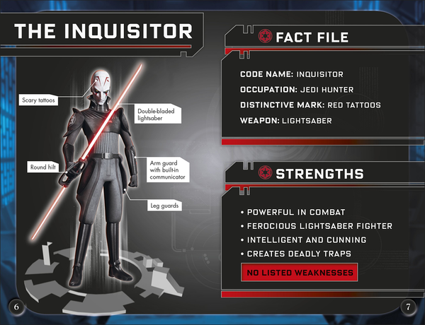 Бумажная книга «Star Wars Rebels: Beware the Inquisitor», автор Лиза Сток - фото №1