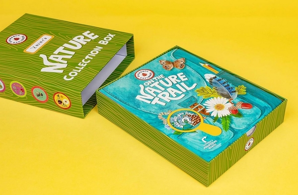 Бумажная книга «Backpack Explorer 5-Book Set with Nature Collection Box» - фото №1