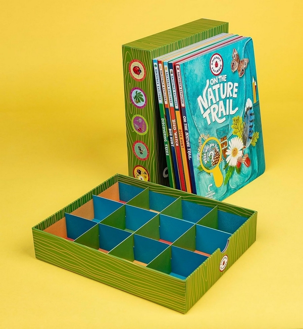 Бумажная книга «Backpack Explorer 5-Book Set with Nature Collection Box» - фото №1