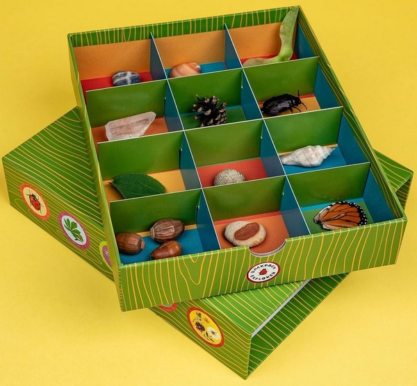 Бумажная книга «Backpack Explorer 5-Book Set with Nature Collection Box» - фото №1