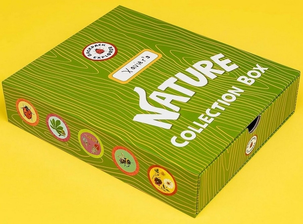 Бумажная книга «Backpack Explorer 5-Book Set with Nature Collection Box» - фото №1
