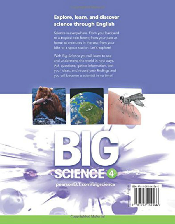 Бумажная книга «Big Science 4 Workbook» - фото №1