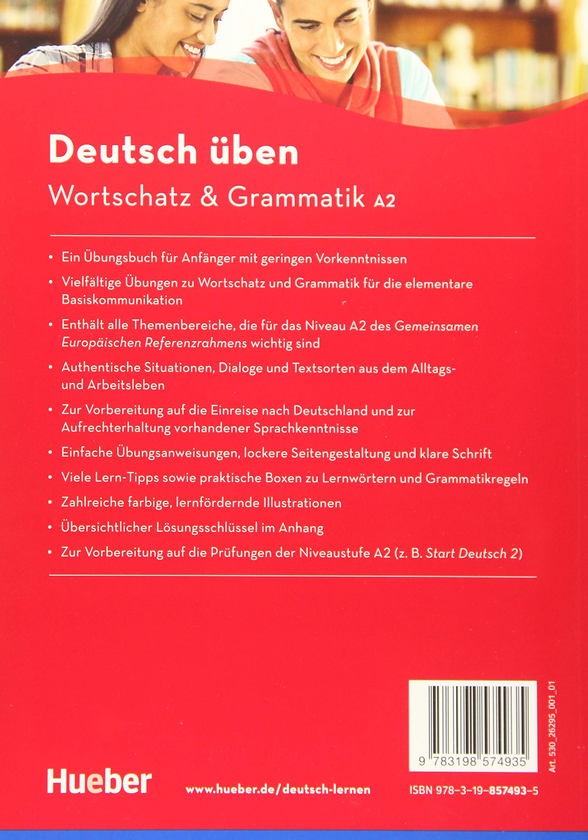 Бумажная книга «Deutsch üben - Wortschatz & Grammatik A2: Buch», авторов Марион Техмер, Аннели Биллина, Лилли Марлен Брилл - фото №1