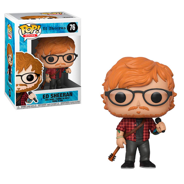  «Коллекционная фигурка Funko POP! Эд Ширан (29529)», бренда Funko Pop - фото №1