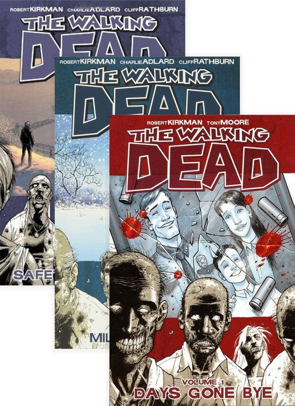 Паперова книга «The Walking Dead (комплект із 3 книг)», автор Роберт Кіркман - фото №1