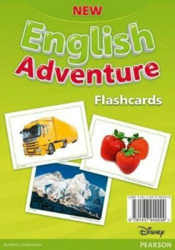 Бумажная книга «New English Adventure 1 Flashcards» - фото №1