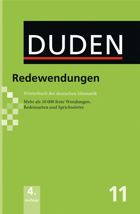 Бумажная книга «Duden 11: Redewendungen 4. Auflage» - фото №1