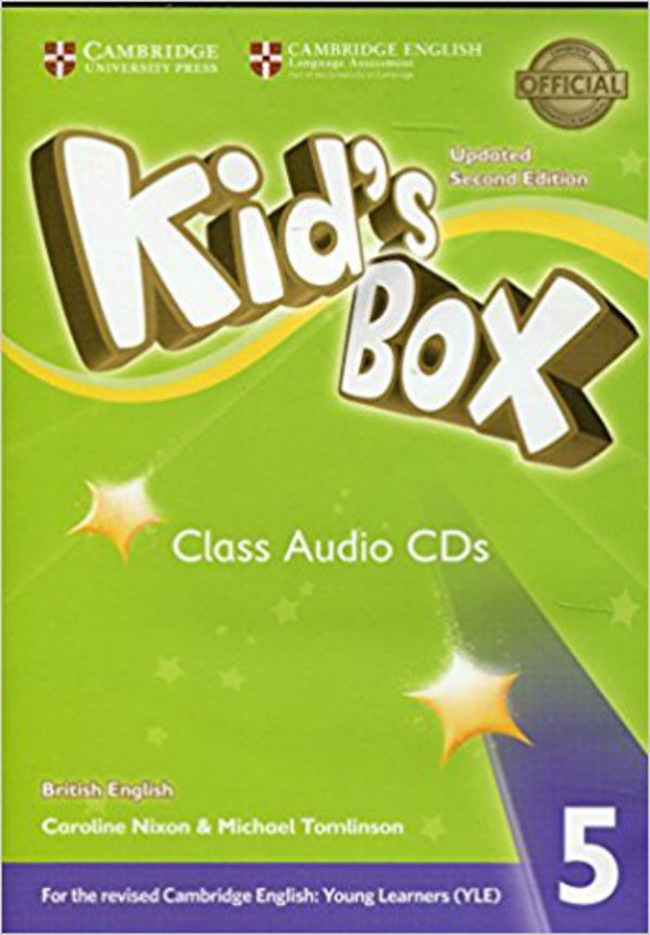 Паперова книга «Kid’s Box Updated 2 Edition Audio CD 5», авторів Керолайн Ніксон, Майкл Томлінсон - фото №1