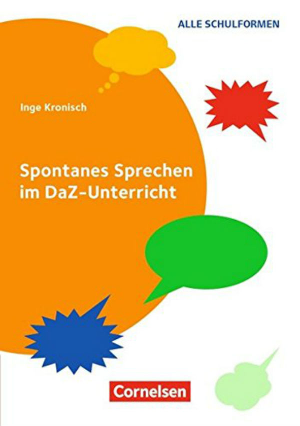 Бумажная книга «Spontanes Sprechen im DaZ-Unterricht Buch», автор Инге Крониш - фото №1